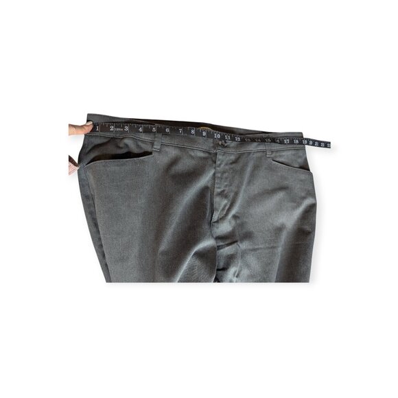 Lee Relaxed Straight Leg at the Waist Gray Women's Long Pants Size 18 Medium - Picture 8 of 14